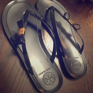 Tory jelly flip flops!